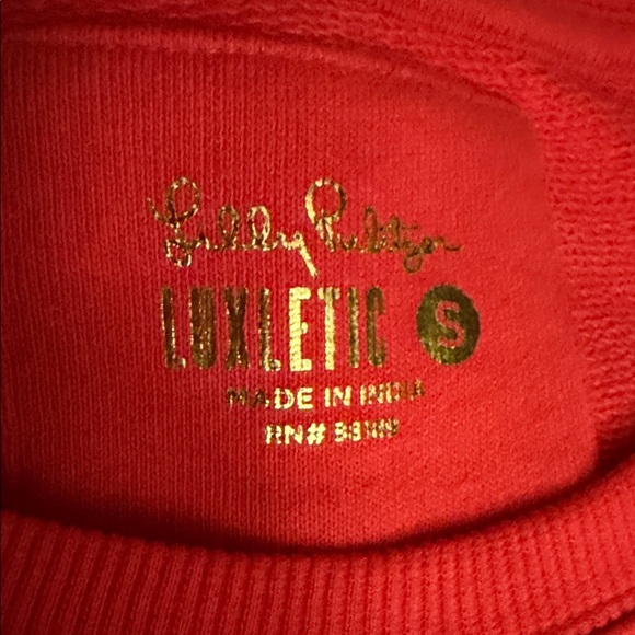 Lilly Pulitzer LUXLETIC BEACH COMBER CREW NECK WITH POCKETS - Picture 4 of 11